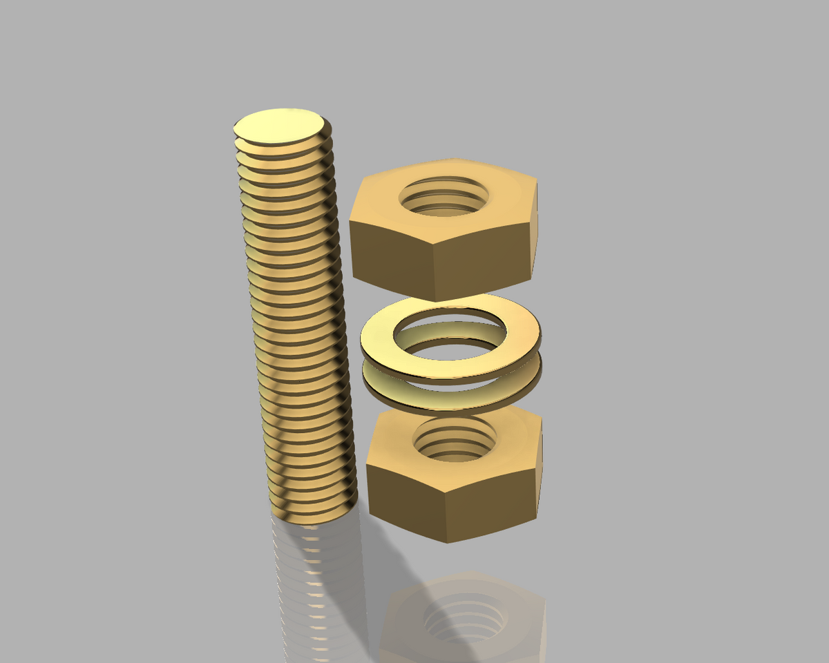 Earth Boss Fixing Kit Brass or Phosphor Bronze